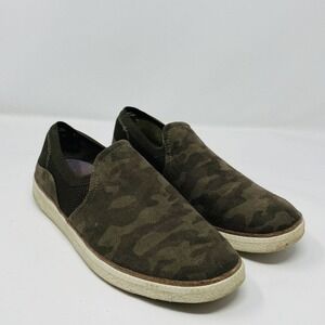 Dr. Scholl's Size 9 Seeing Stars Camo Print Slip On Sneakers Green